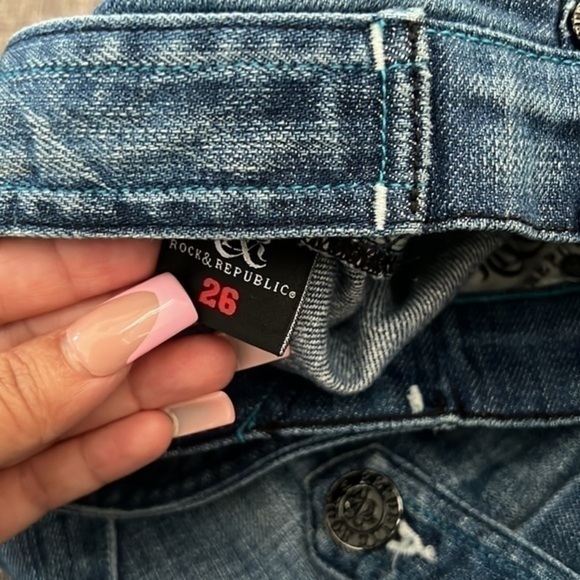 Rock&Republic Denim Shorts - Picture 7 of 8